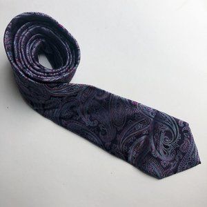 5/$25 SALE! 🏖Black Saks 5th Avenue 100% Silk Tie
